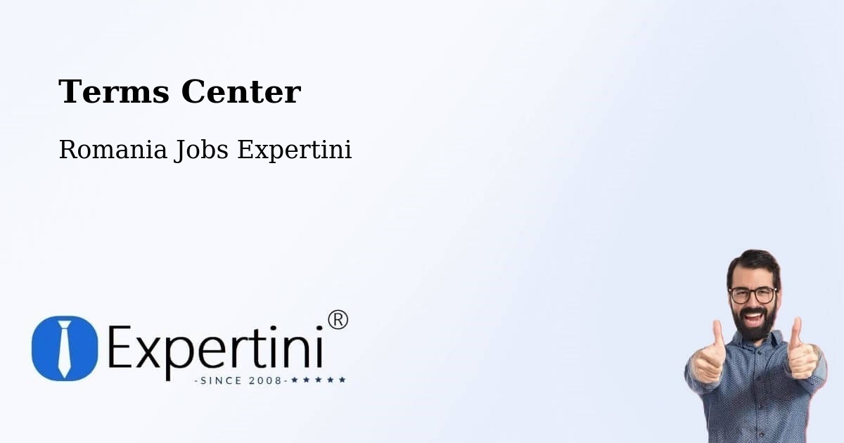 Terms of Service – Cașva - Romania Jobs Expertini