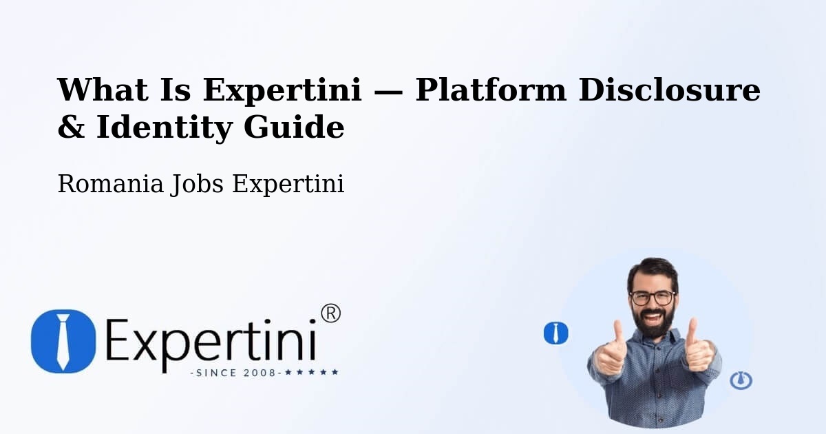 What Is Expertini — Platform Disclosure & Identity Guide – Cașva